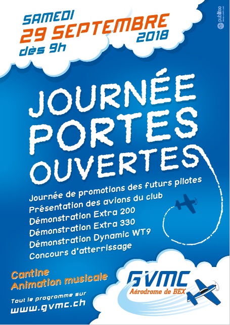 L'aérodrome de Bex ouvre sa porte au public